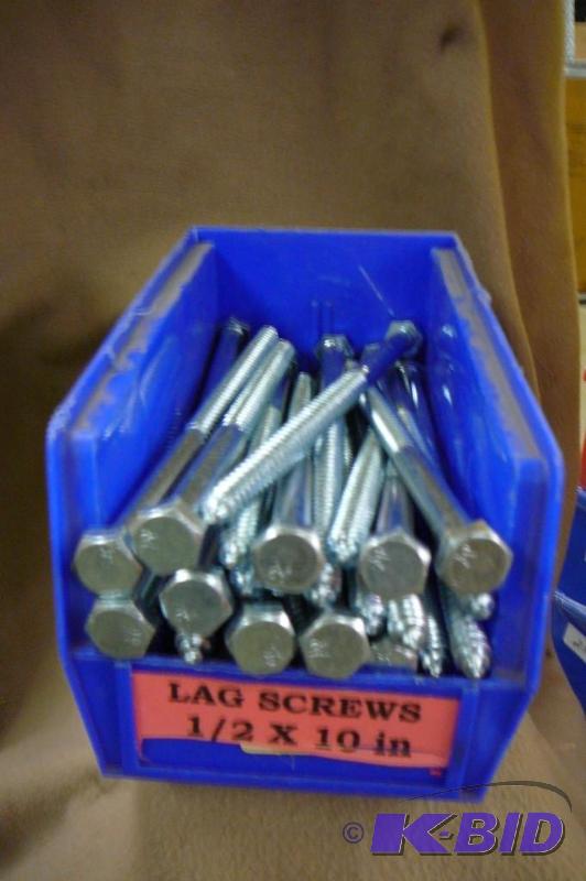 Lag Screws 15 lbs 12 x 10&quot...