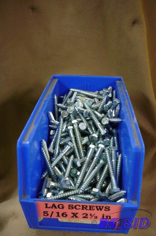 Lag Screws 12 lbs 516 x 2 12&quot...