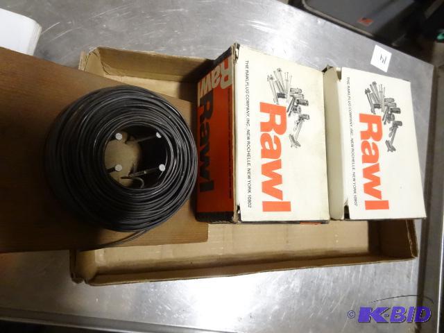 lot 116 image: Flat head Lock Bolts, Tie Wire...