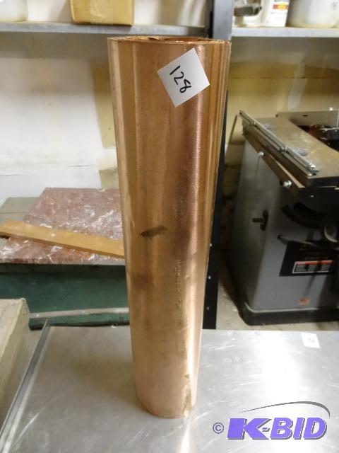 lot 128 image: Roll of Copper Tin 20&quot...