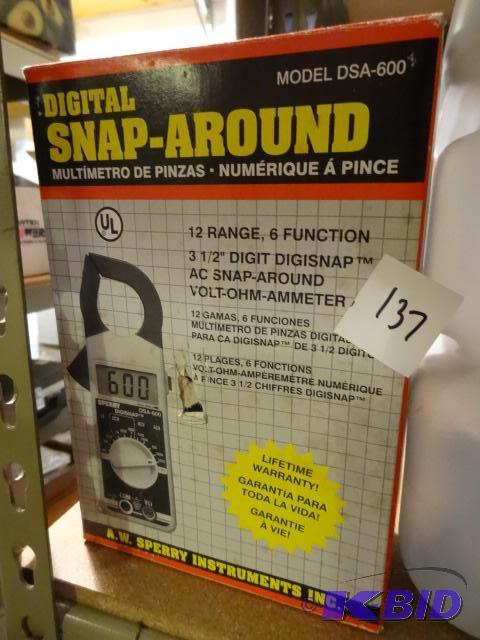 lot 137 image: Digital Shop Around Multimeter DSA-600...