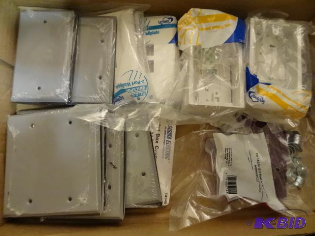 lot 143 image: Misc Electrical Plates...