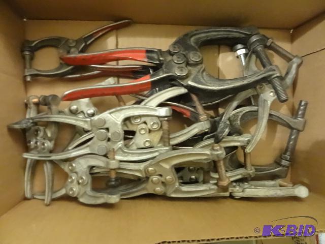 lot 150 image: Adjustable Clamps...