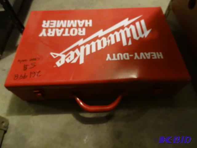 lot 155 image: Milwaukee Empty Tool Case...