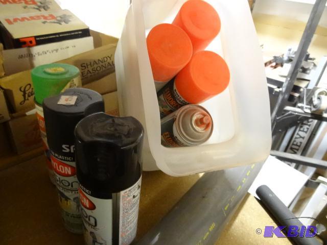 lot 180 image: Misc Spray Paint...
