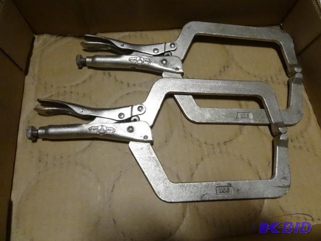 lot 181 image: 2 Vise Clamps 9DR Qty2...