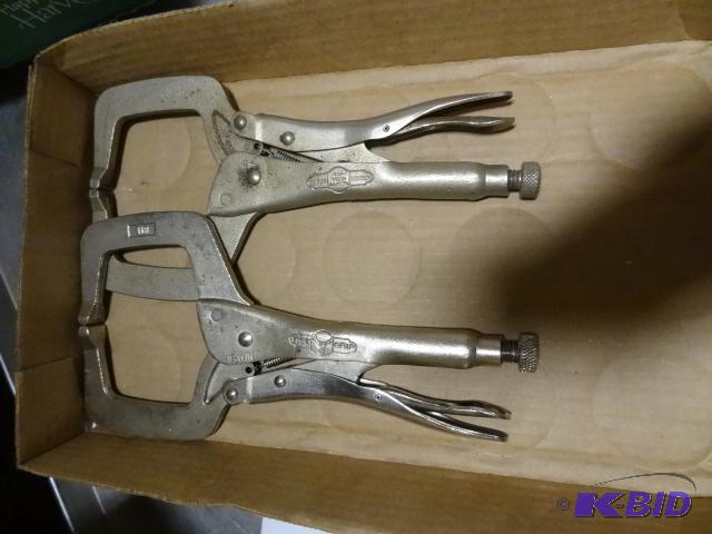 lot 182 image: 2 Vise Clamps 11 R Qty 2...