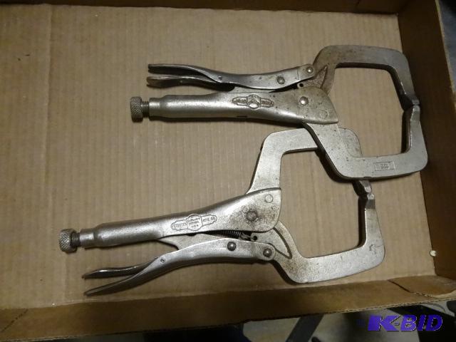 lot 184 image: 2 Vise Clamps 11 R Qty 2...