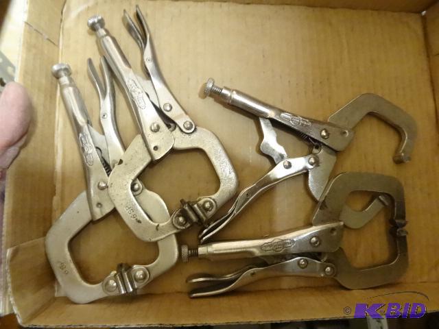 lot 186 image: 2 Vise Clamps 6 SP Qty 4...