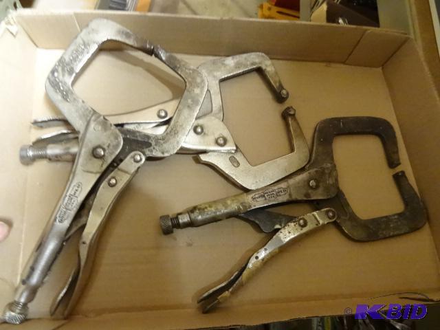 lot 187 image: 2 Vise Clamps 11 R Qty 3...