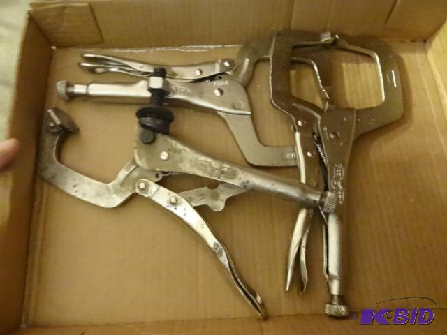 lot 188 image: 2 Vise Clamps 11 R Qty 2...