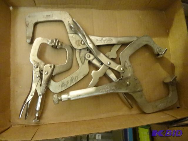 lot 189 image: 2 Vise Clamps 11 R, 6 SP, 11 SP...