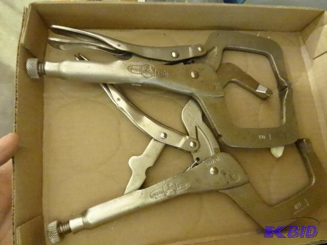 lot 190 image: 2 Vise Clamps 11 R Qty 2...