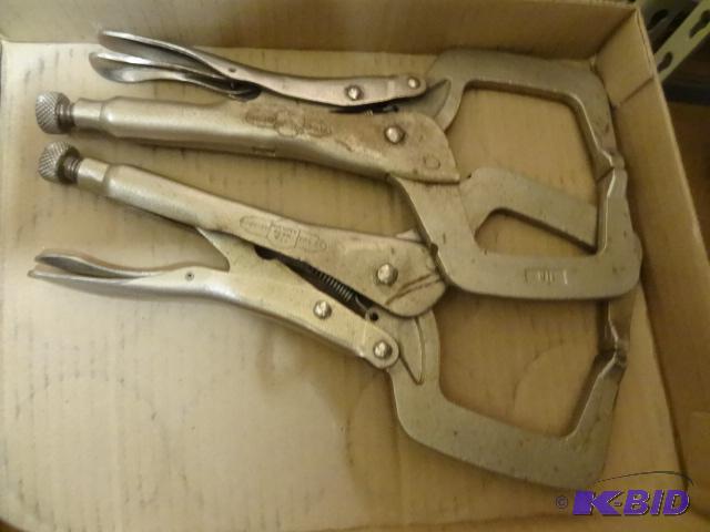 lot 191 image: 2 Vise Clamps 11 R Qty 2...