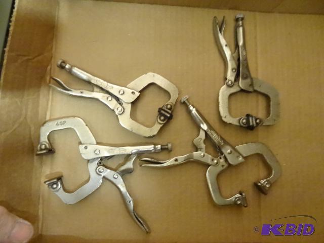 lot 194 image: Vise Clamps 4 SP Qty 4...