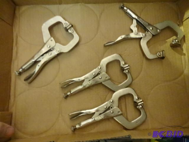 lot 195 image: Vise Clamps 6 SP Qty 4...
