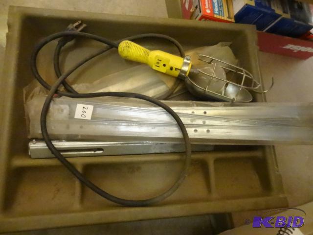 lot 200 image: Desk Pencil Drawers With Slides. Trouble Ligh...