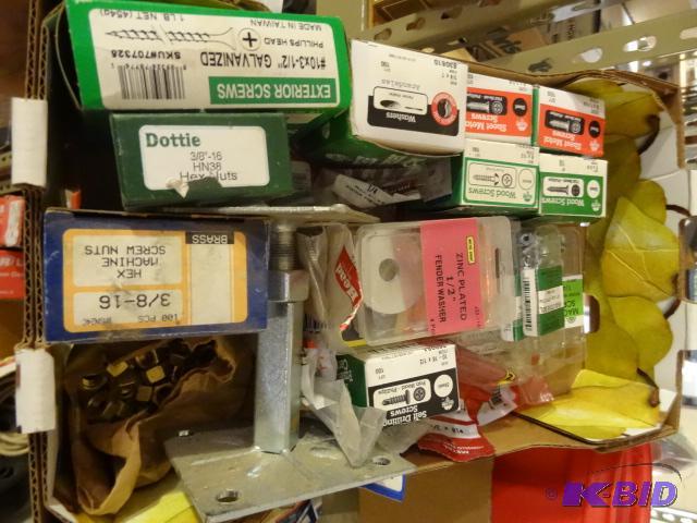 lot 206 image: Misc Screws and Hardware...