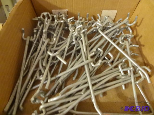 lot 207 image: Misc Peg Board Hooks...