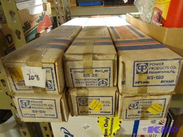 lot 208 image: Floorescent Channel Lite, St-120, 24&quot Qt...