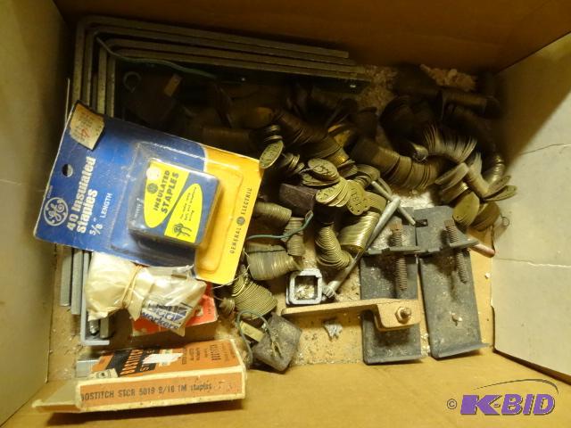 lot 217 image: Numbered Brass Tags. L Brackets and More...