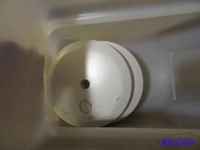 lot 23 image: Electrical Box Covers Ceiling Light Finish Co...