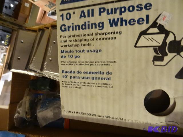 lot 245 image: 10&quot Grinding Wheel Stainless Outlet Cove...