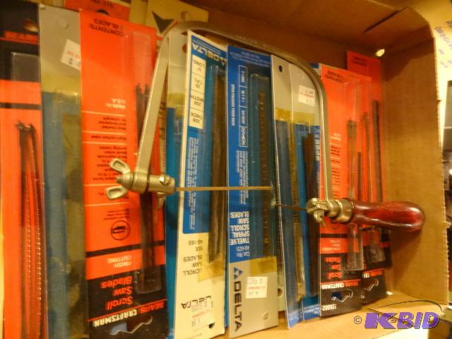 lot 247 image: Misc Scroll Saw Blades...