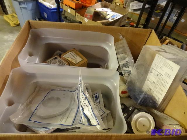 lot 255 image: Misc Hardware. Pipe Covers...