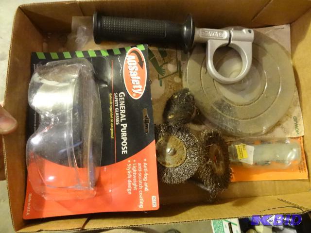 lot 259 image: Wire Wheels. Safety Glasses...