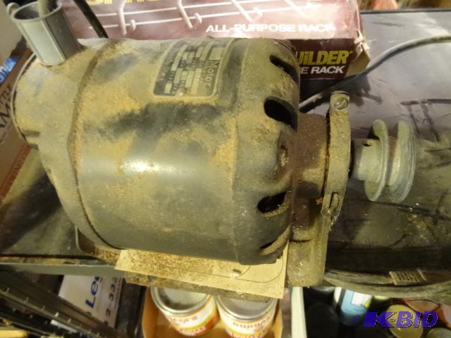 lot 265 image: Electric Motor 13 HP 115 Volt...