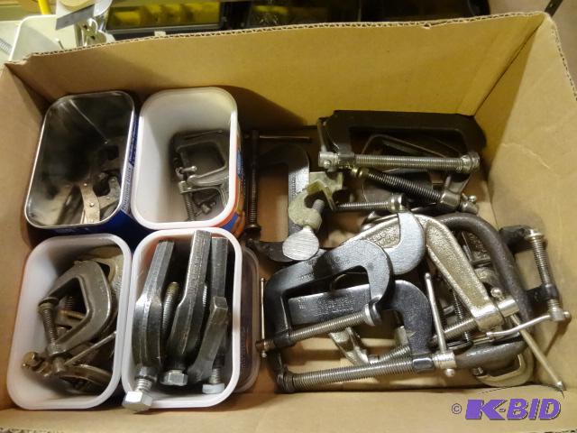 lot 277 image: Misc C Clamps...