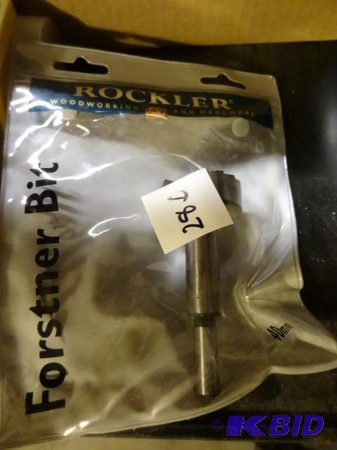 lot 280 image: Rockler Forstner Bit 1 58...