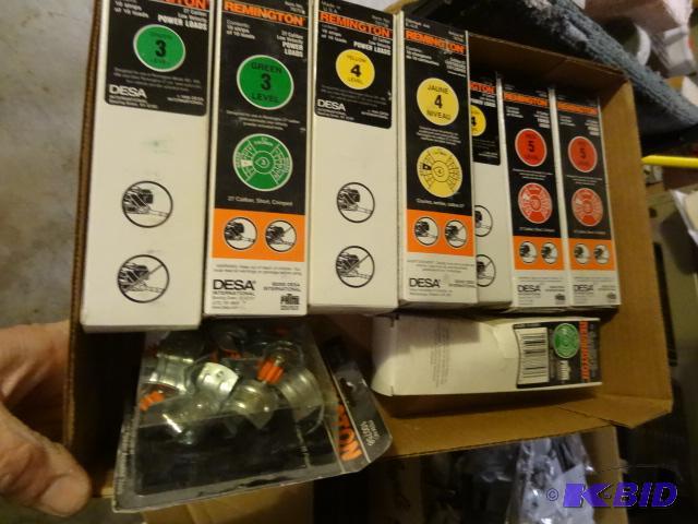 lot 289 image: Remington Power Loads Green Yellow and Red...