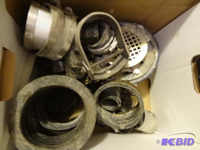 lot 291 image: Misc Plumbing Connectors and Floor Drain....