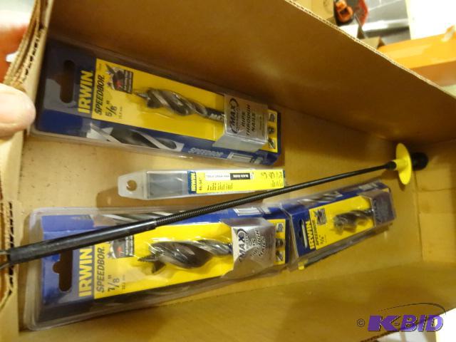 lot 302 image: Irwin Speed Bore Bits. New Qty 3. Pick up Too...