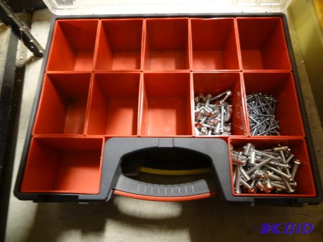 lot 320 image: Work Force Hardware Bin with Misc Hardware...