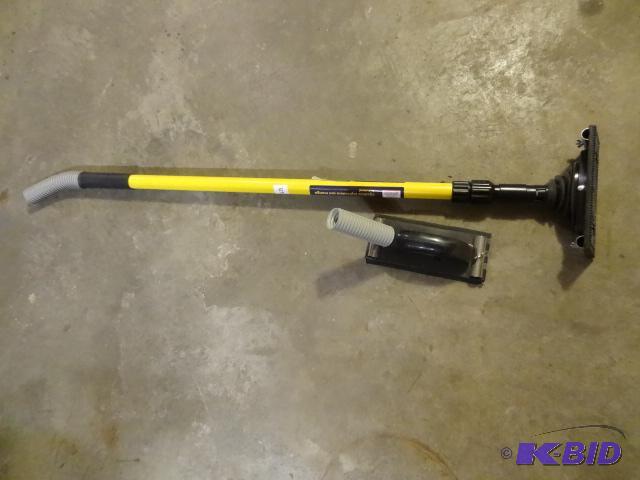 lot 328 image: Vacuum drywall Pole Sander and Hand Sander...
