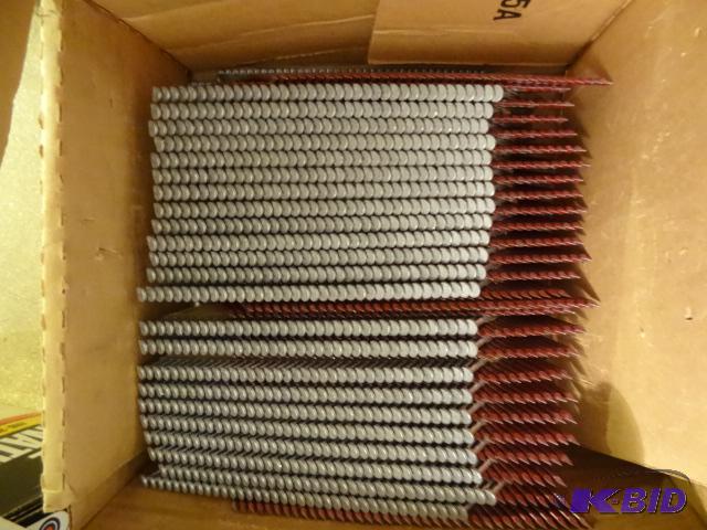 lot 344 image: Paslode Hot Dipped Galvanized Nails, 3 14...