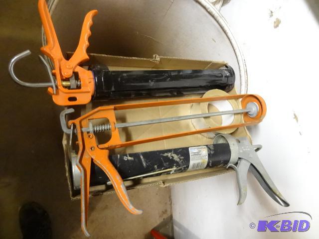 lot 348 image: 3 Caulking guns...