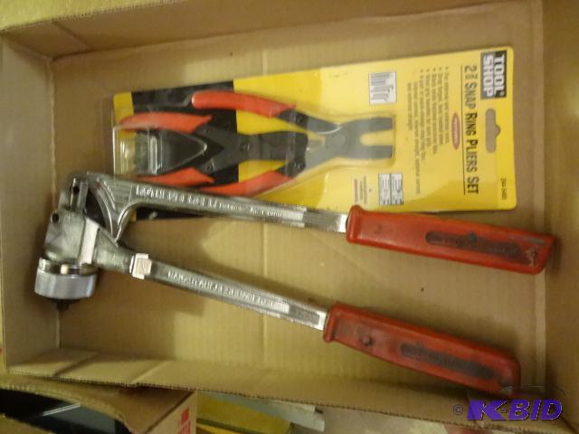 lot 351 image: Snap Ring Pliers Set, Rothen Berger No 1-1000...