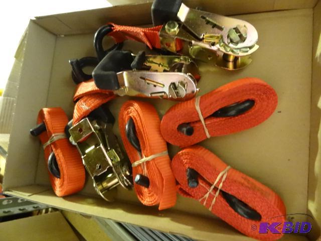lot 358 image: 3 Ratchet Straps...