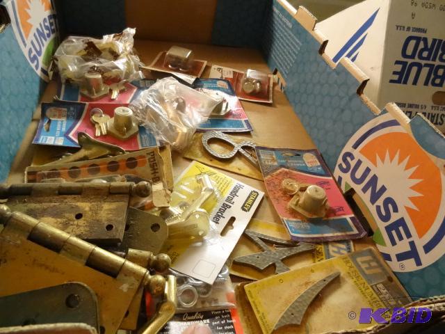 lot 363 image: Misc Hinges, Numbers, Drawer Locks...