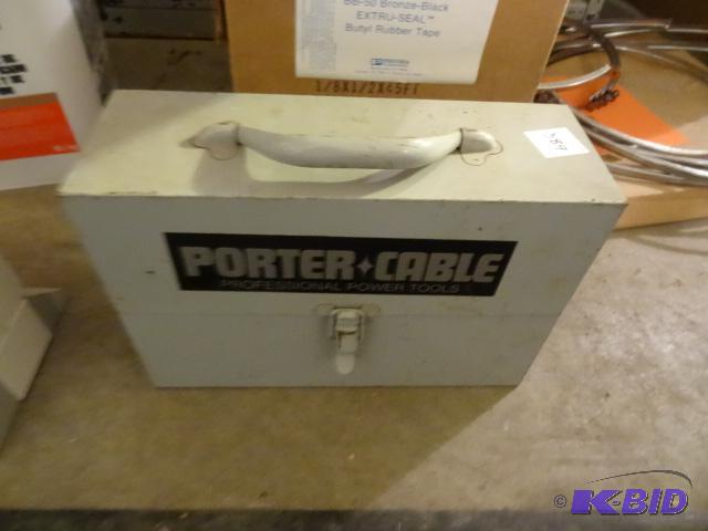 lot 389 image: Porter Cable Empty 1001 Box...