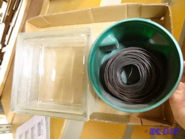 lot 391 image: Tie Wire. Glass Block...