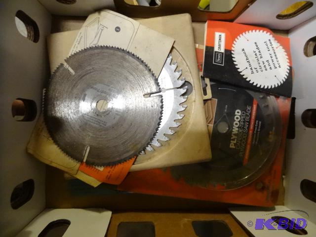 lot 44 image: Misc Saw Blades. Some are New...