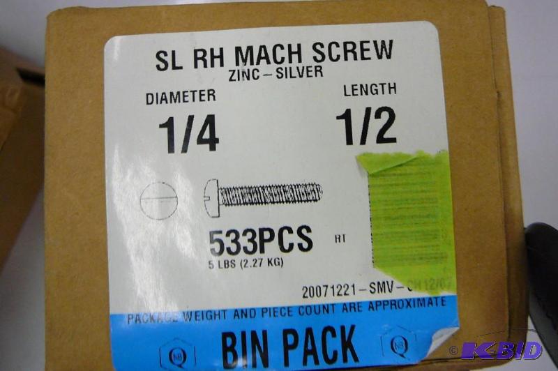 5 lbs 14 x 12 RD-HD Machine Screw...