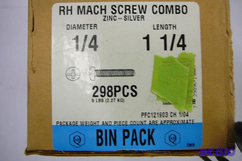 5 lbs 14 x 1 14 RD-HD Machine Screw...