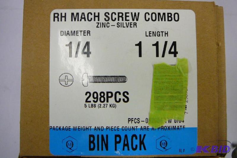 5 lbs 14 x 1 14 RD-HD Machine Screw...