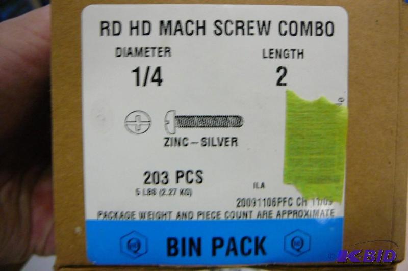 5 lbs 14 x 2 RD-HD Machine Screw...